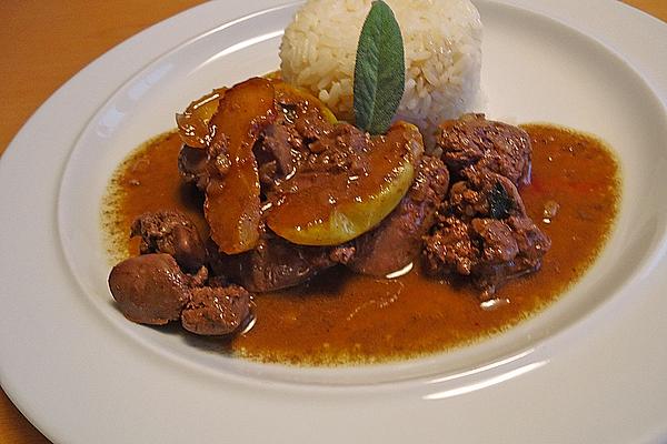 Chicken Liver with Sherry Sauce