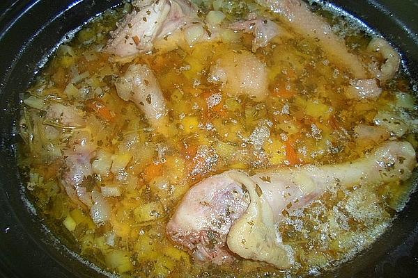 Chicken Soup from Slow Cooker