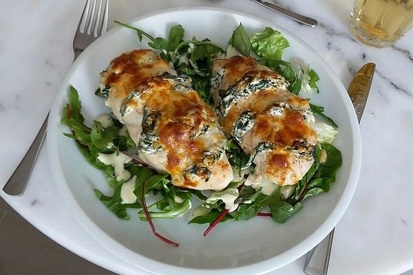 Chicken with Spinach and Ricotta Filling