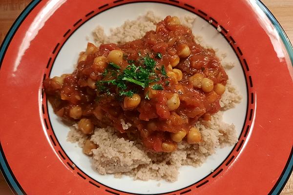Chickpeas with Apricots