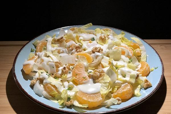 Chicory and Nut Salad