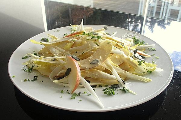 Chicory Salad with Apples