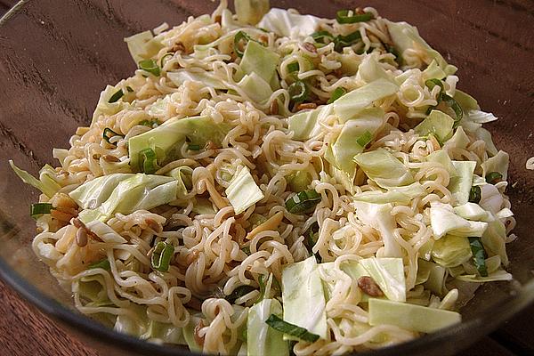 Chinese Cabbage Salad with Sunflower Seeds