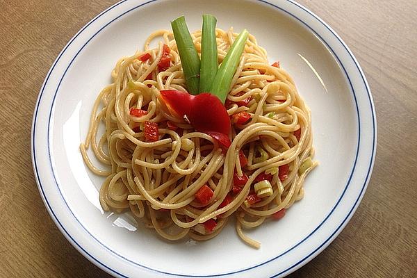 `Chinese` Spaghetti Salad