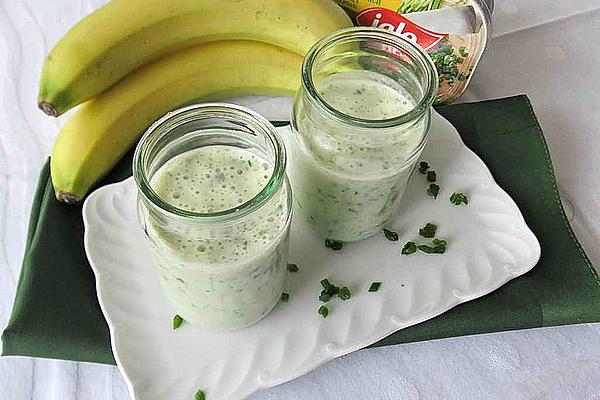 Chive and Banana Smoothie