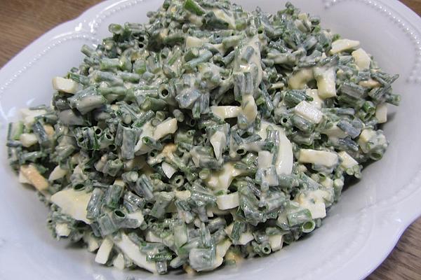 Chive Salad According To Grandma`s Recipe