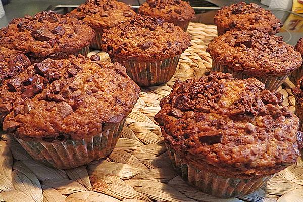 Chocolate Banana Muffins