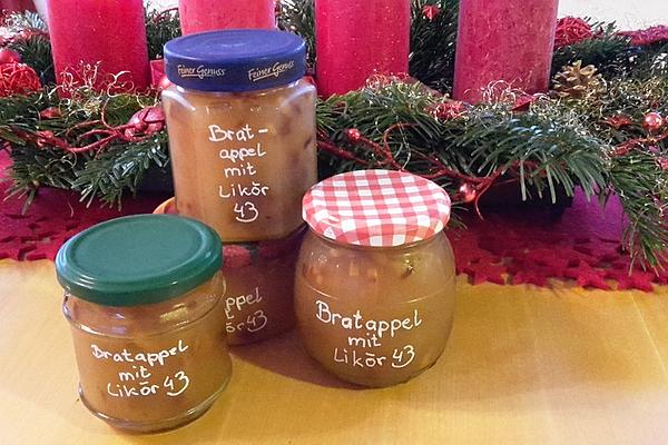 Christmas Jam with Baked Apple and Liqueur 43
