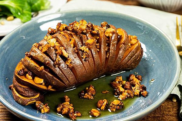 Christmas Sweet Potato with Variety Of Nuts