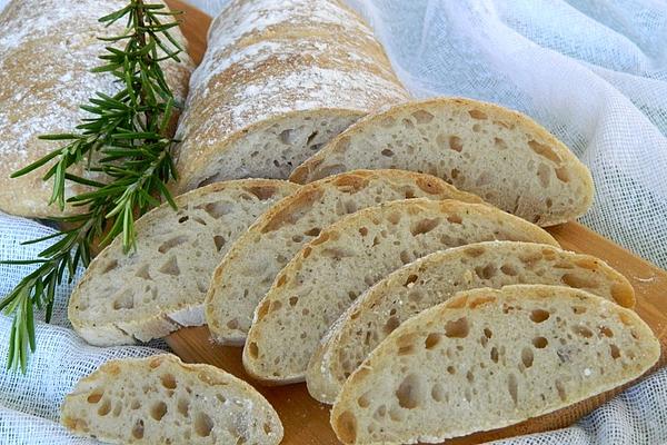 Ciabatta, 2 Loaves Of Bread