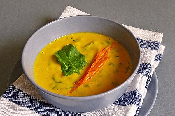 Coconut – Carrots – Spinach – Soup