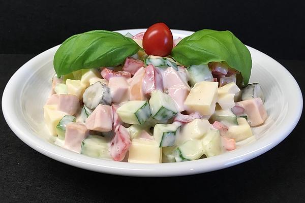 Colorful Cheese – Sausage – Salad