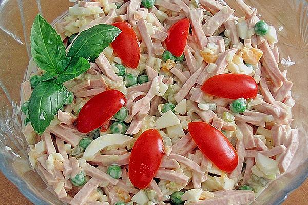 Colorful Meat Salad