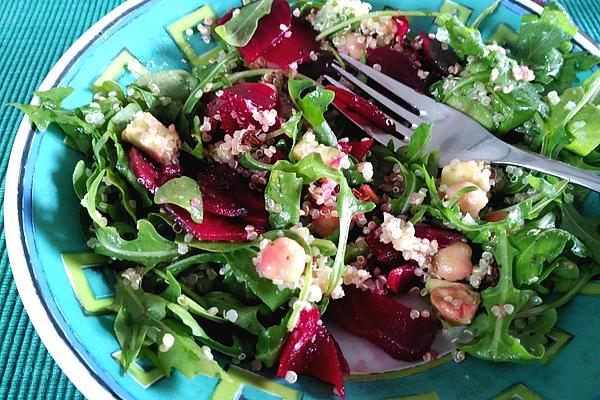 Colorful Quinoa Winter Salad