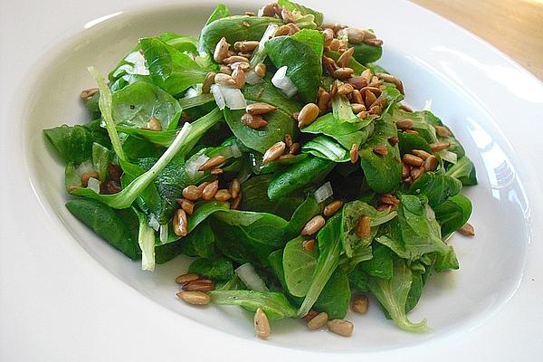 Corn Salad with Sunflower Seeds