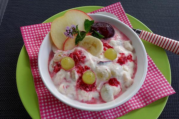 Cottage Cheese with Fruits