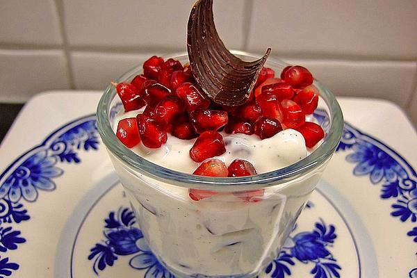 Cottage Cheese with Pomegranate