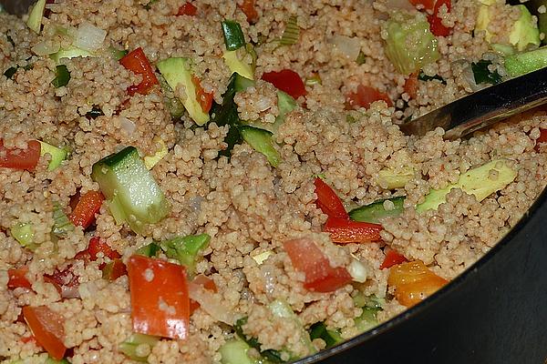 Couscous Salad with Avocado