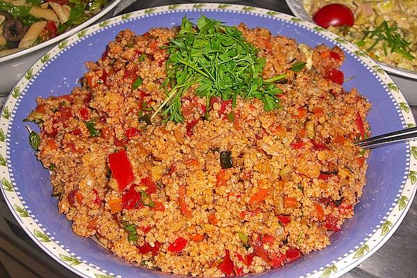 Couscous Salad with Caramelized Vegetables