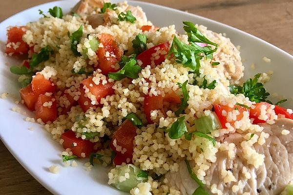 Couscous Salad with Chicken Breast