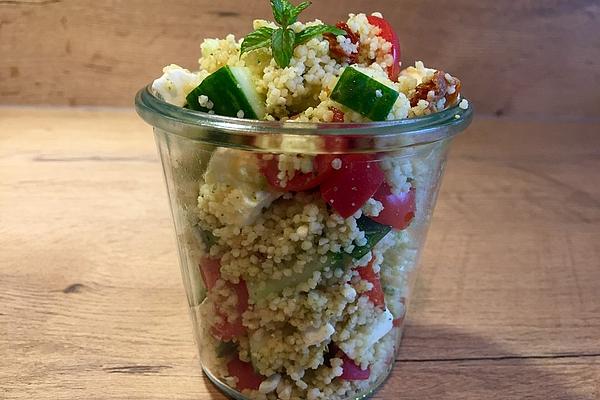 Couscous Salad with Pesto