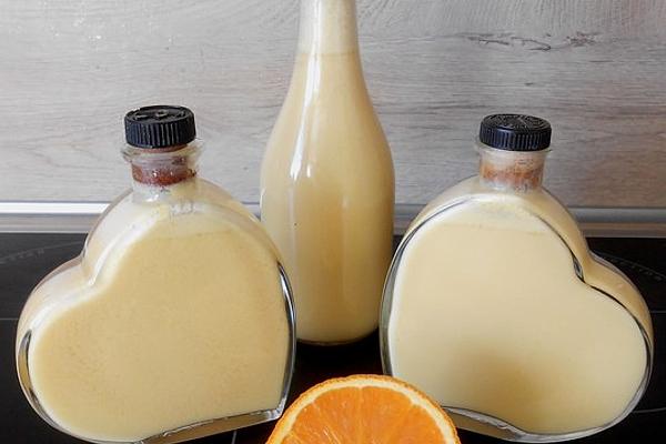 Cream Liqueur with Orange Juice