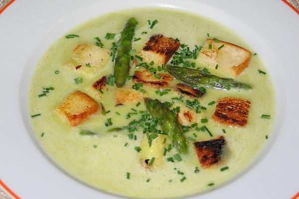 Cream Of Green Asparagus Soup