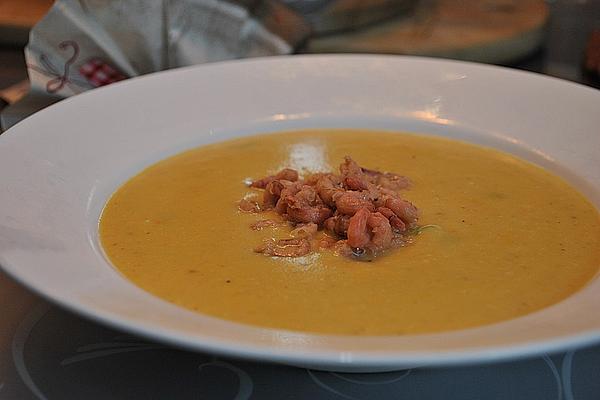 Cream Of Potato Soup with Crabs