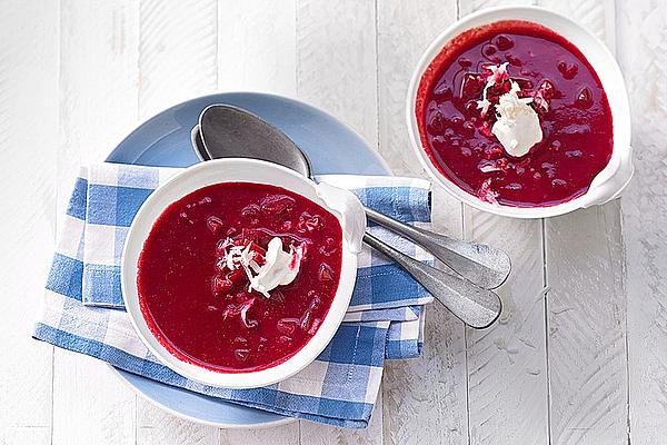 Creamy Beetroot and Carrot Soup