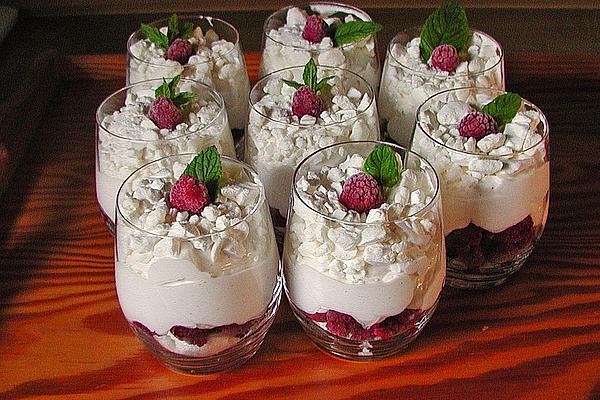 Crispy – Creamy Raspberry Dessert