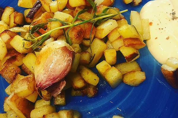 Crispy Fried Potatoes According to Mom`s Recipe