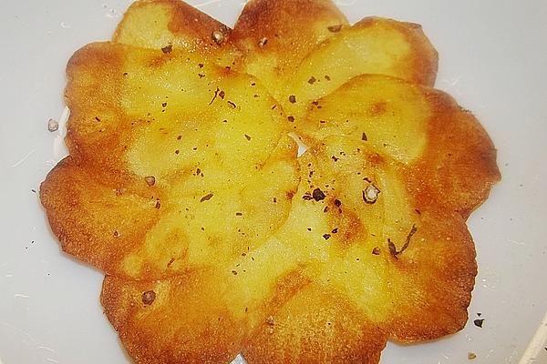 Crispy Potato Slices in Garlic Oil