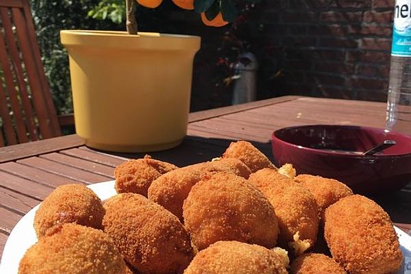 Croquetas De Jamón Y Pollo