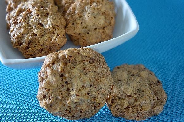 Crunchy Oatmeal Cookies