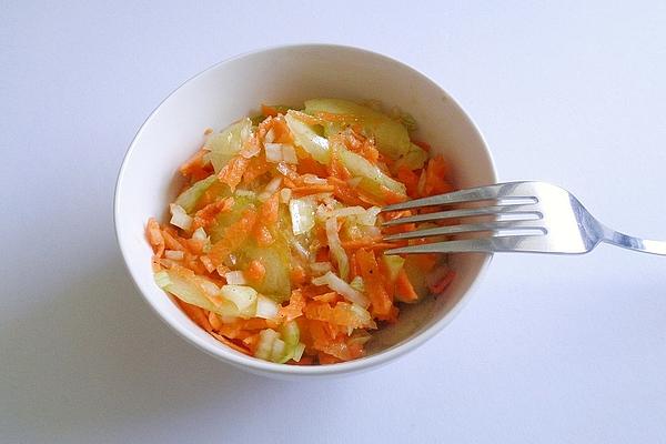 Cucumber and Carrot Salad