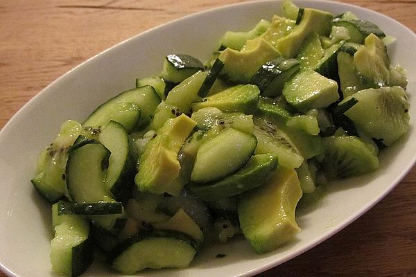 Cucumber and Kiwi Salad