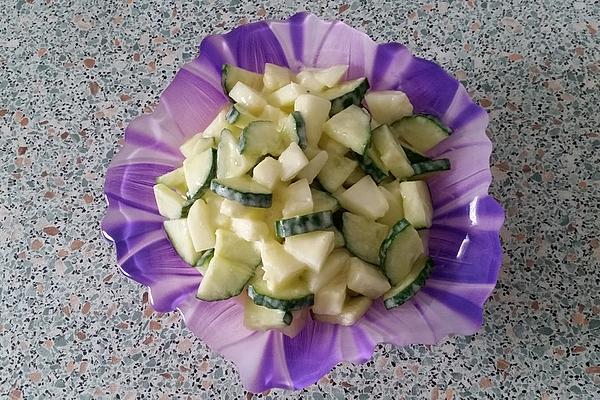 Cucumber and Melon Salad