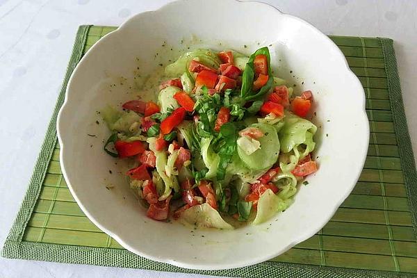 Cucumber and Pepper Salad