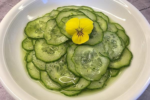 Cucumber Salad Without Oil
