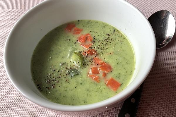 Cucumber Soup with Dill