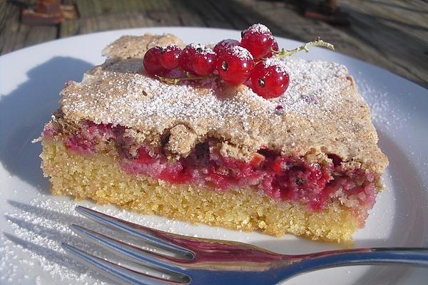 Currant Cake from Tray