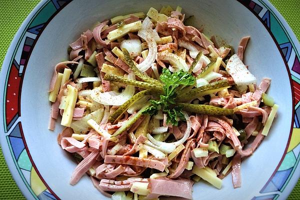 Don Diego`s Swiss Sausage and Cheese Salad