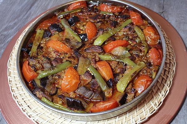 Eggplant Kebab with Beef