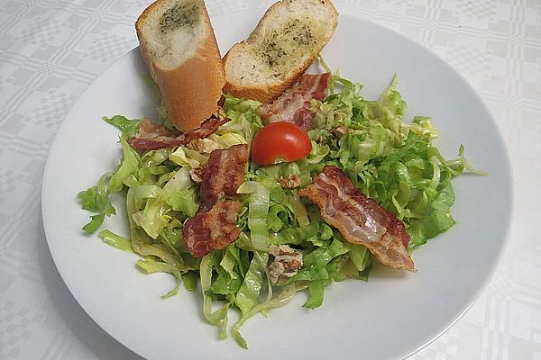 Endive Salad with Fried Bacon
