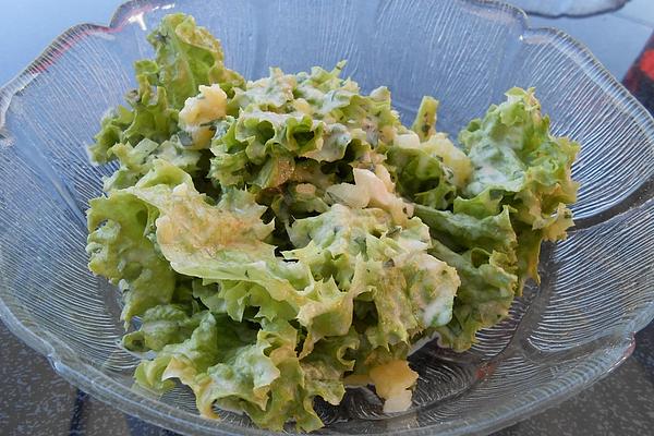Endive Salad with Potato Dressing Á La Ursula1950