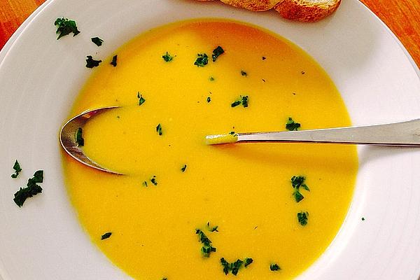 Exotic Carrot and Orange Soup