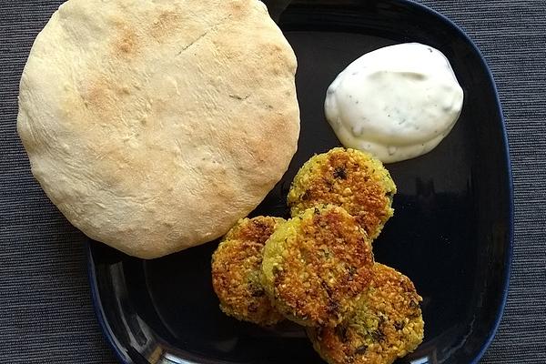 Falafel Made from Raw Chickpeas