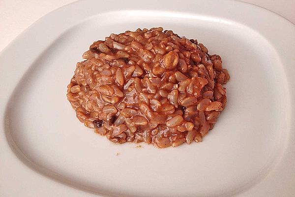Fat-free Plum Wholegrain Risotto with Rye Flakes – Car Diet