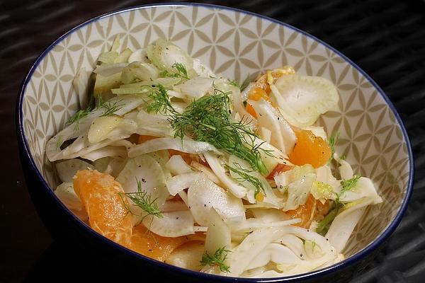 Fennel Salad with Apple and Tangerine