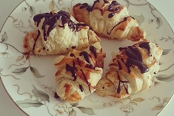 Filled Chocolate Croissants